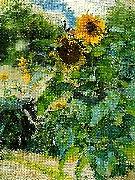 Carl Larsson solrosor Spain oil painting artist